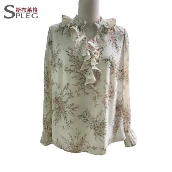 Novo verão e outono personalizado estilo chinês blusas de seda blusa